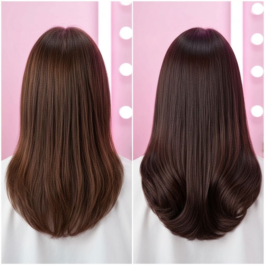 Antes e depois - CABELO